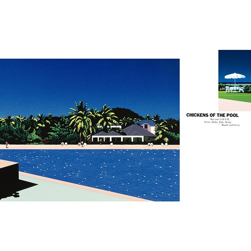 A LONG VACATION Illustration Book Eiichi Ohtaki / Hiroshi Nagai