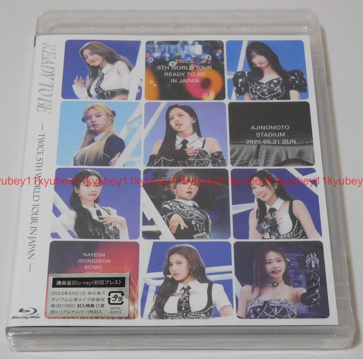 New TWICE 5TH WORLD TOUR READY TO BE in JAPAN Standard Edition Blu