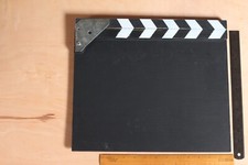 GRANDE Appendiabiti 15x13" Film Legno Gesso Tavola Ardesia Tradizionale