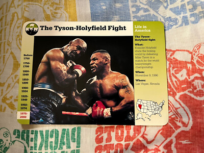 Esporte e entretenimento: LUTA EM QUE MIKE TYSON MORDE ORELHA DE HOLYFIELD
