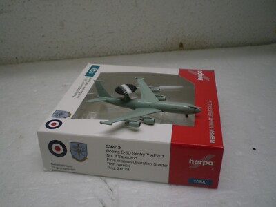 Herpa Wings 5369 Boeing E-3D Sentry AEW.1 No.8 Squadron RAF Operation Shader OVP