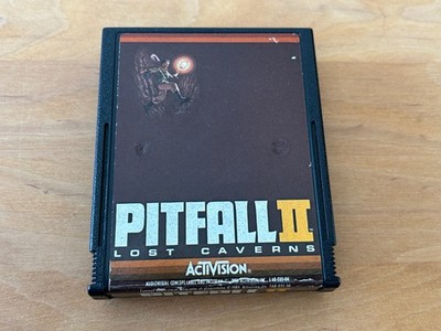 Atari 2600 Spiel -- Pitfall II - Lost Caverns (Activision) -- VCS