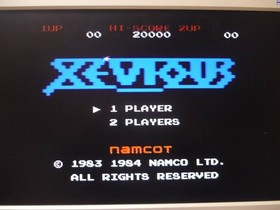 [Tube 00] [] Game software FC XEVIOUS (no box theory) Famicom Family Computer