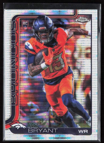 2025 Topps Chrome #313 Pat Bryant Purple Refractor #/75