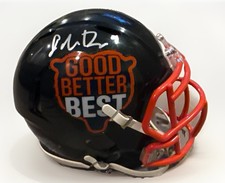 JAHDAE WALKER signed (CHICAGO BEARS) Good Better Best Mini helmet JSA CR86573