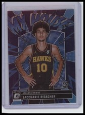 2024-25 Donruss Optic #13 Zaccharie Risacher My House Purple