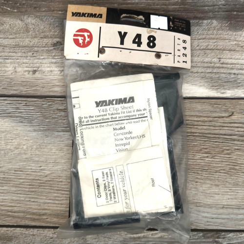 Genuine Yakima SST Y48 Roof Rack Tower Clips 1248 Missing Pads Read