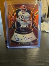 BERNIE KOSAR 2025 Panini Select Signatures Red Prizm Autograph Auto #/75