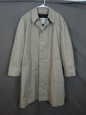 - Vintage London Fog Maincoats Trench Coat Removable Sherpa Liner Men's 42R