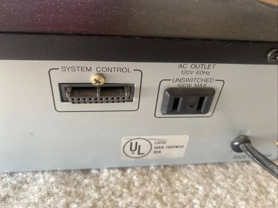 Vintage Sansui CD-V1000 CD Player 1988 Rare Japanese Audio Equipment (Read) - Image 3 of 4