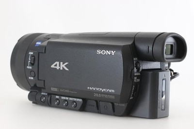 Sony FDR-AX100 4K Camcorder - Black for sale online | eBay