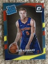 2017-18 Panini Donruss Optic - Rated Rookie Luke Kennard #189 Red & Yellow (RC)