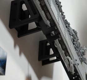 Wall mount for Lego 10221 UCS Super Star Destroyer Star Wars