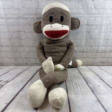 Maxx The Sock Monkey Plush Jumbo Stuffed Animal Toy 36   2012