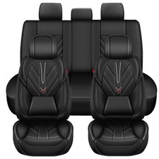 Car Full Set Pu Leather Seat Covers For Jeep Liberty 2002-2012 5 Seats