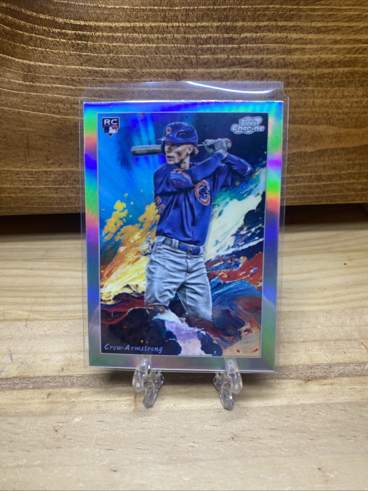 Pete Crow-Armstrong 2024 Topps Chrome Cosmic #STN-6 Stars in the