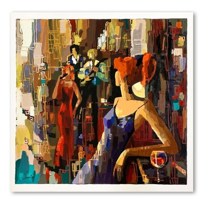 Nelly Panto Waiting for You Hand Signed Ltd. Ed. Serigraph on Paper, LOA