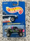 Hot Wheels NISSAN HARDBODY, 1997 Collector #131, Black w/Green Trim, Vintage
