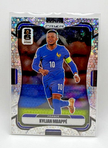 Kylian Mbappe 2026 Panini Prizm FIFA World Cup 40 Disco Prizm France Near Mint