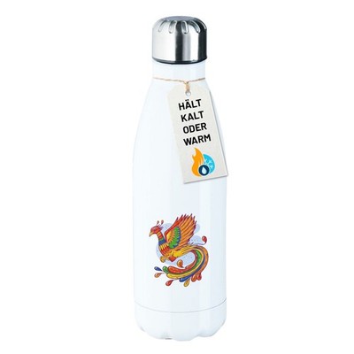 Edelstahl-Trinkflasche Phönix Fabelwesen Geschenkidee Phönix Geschenk Präsent Mi