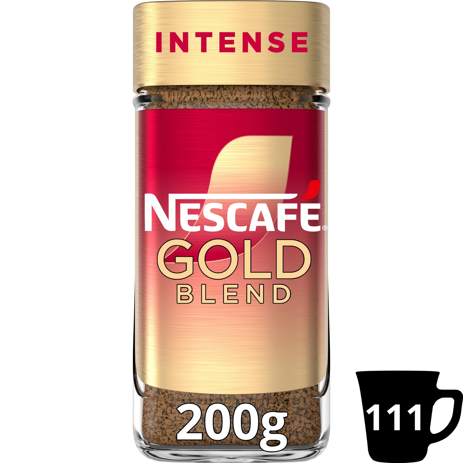 NESCAFÉ Gold Blend Dark Roast Premium Instant Coffee, Rich Arabica 200g Pack