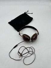 Skullcandy Navigator On-ear Headphone with Mic3 in Brown/Maroon RARE