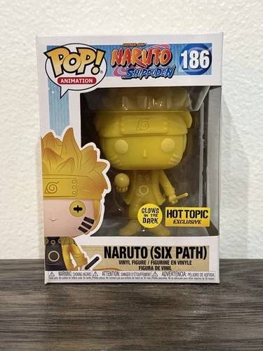 Funko Pop! Naruto Shippuden Naruto Six Path Glow In The Dark Hot Topic Exclusive