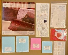 Creative Memories Wedding Lot Paper, Stickers, Titles, Frames  More 