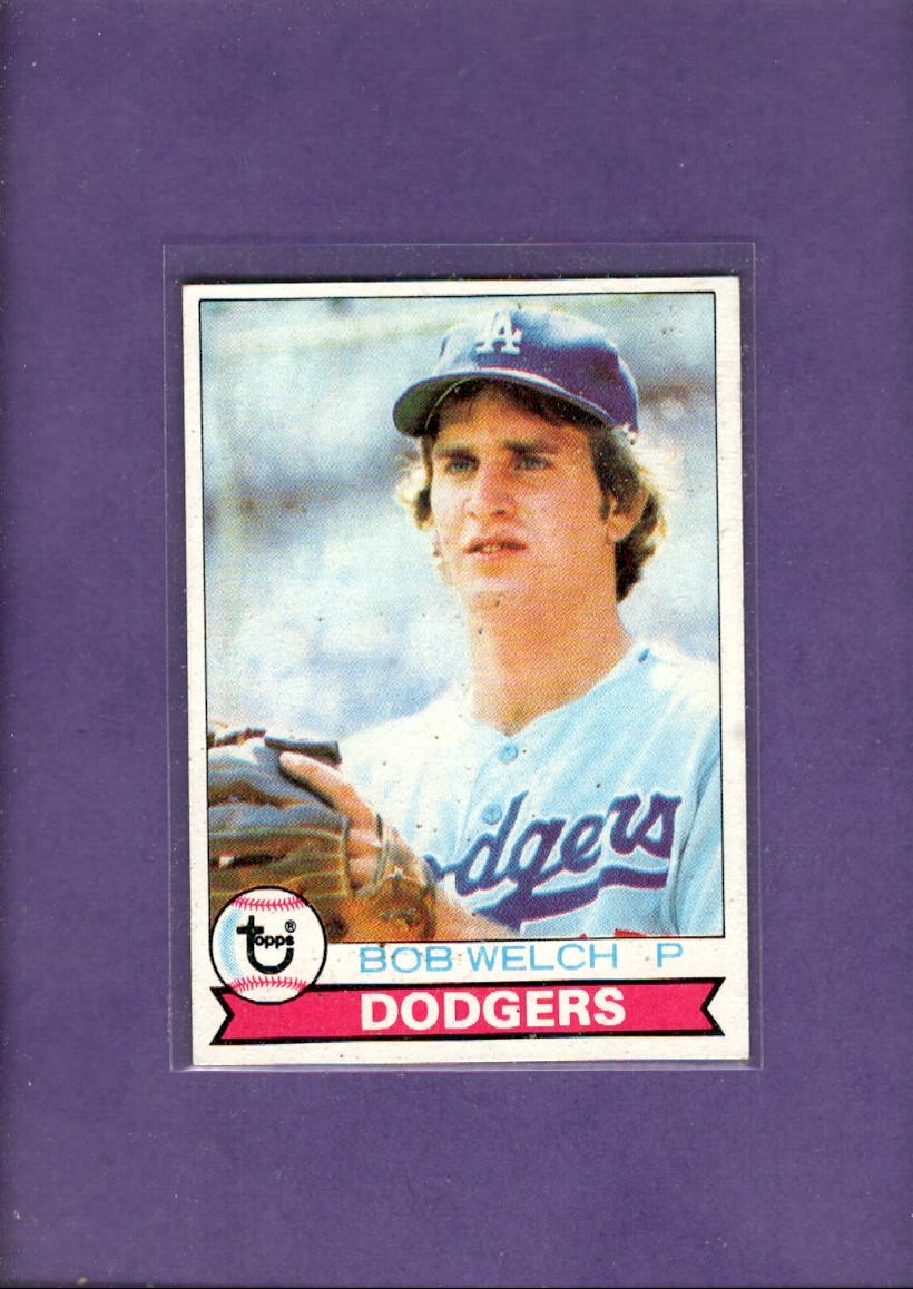 1979 Topps #318 Bob Welch NM-MT RC Rookie Dodgers ID:80586