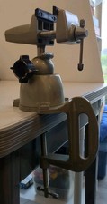 PanaVise 2-1/2" Vise on Multi Angle Swivel Base with Bench C Clamp  311