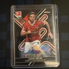 Lucas Holer 2021-22 Topps Finest Bundesliga Black Wave Refractor Auto /150