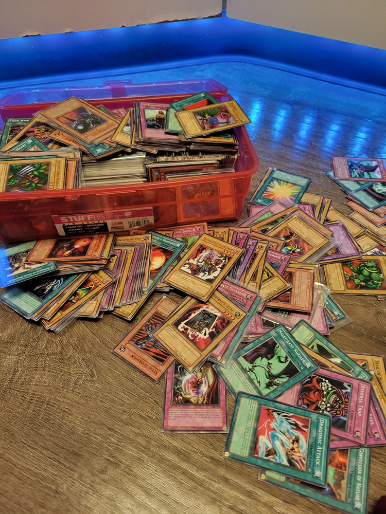 Massive Lot of Early Series Yu-Gi-Oh Cards (Hundreds Included)