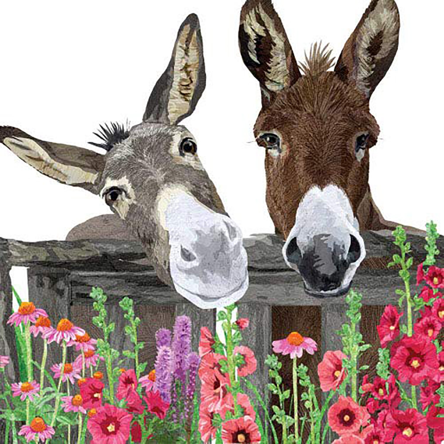 PaperProducts Design Napkin Beverage Peanut Butter and Jelly Donkeys 20 Count 2490₽