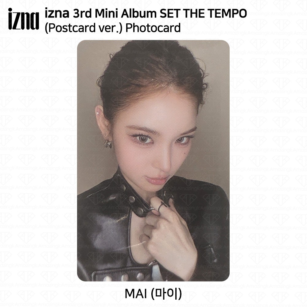 IZNA The 3rd Mini Album SET THE TEMPO Photobook/Postcard ver