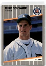 1989 Fleer Update #U-32 Mike Schwabe
