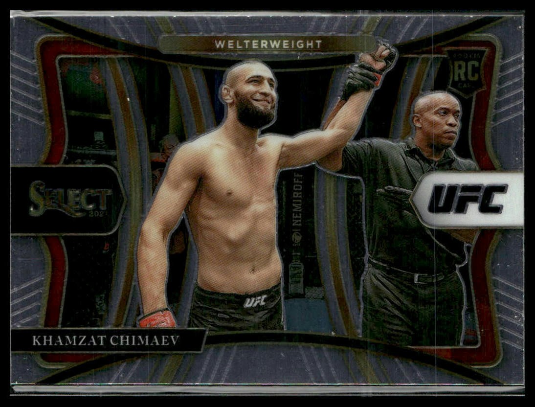 2021 Panini Select UFC #162 Khamzat Chimaev