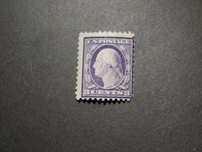 US Stamp Scott # 501 1917 Washington 3 C Violet Perf 11 Mint OG