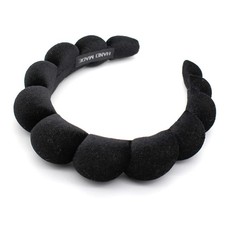 Uchyius Fashion Headbands for Women Padded 1 Count Pack of 1 , Black-1