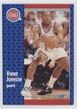 1991-92 Fleer Vinnie Johnson #61 00eu