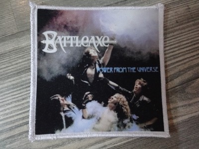 Battleaxe Patch Heavy Metal NWOBHM Tank Jaguar Saxon Killers Queensryche #