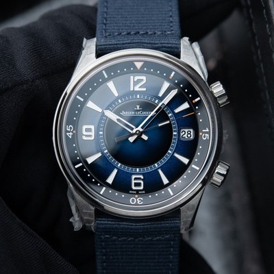 Jaeger-LeCoultre Polaris Date 40mm STICKERED Q3/2026 Blue Dial Steel Watch