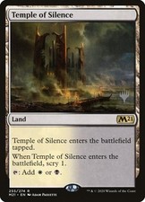 Temple of Silence - Medium Play MTG Promo Pack: Core Set 2021
