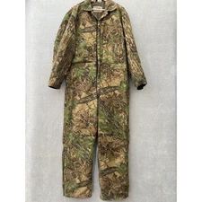 Vintage Walls Blizzard-Pruf Realtree Camo Insulated Hunting Coveralls USA XL 90s