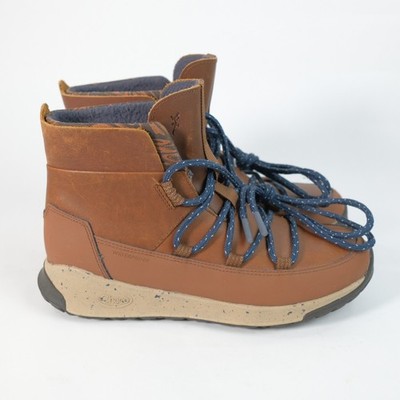 Chaco Women's Borealis Peak WP Casual Boots Toffee JCH107464 Size 7 *GREAT COND!