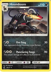 Houndoom 59/111 Reverse Holo Rare Crimson Invasion