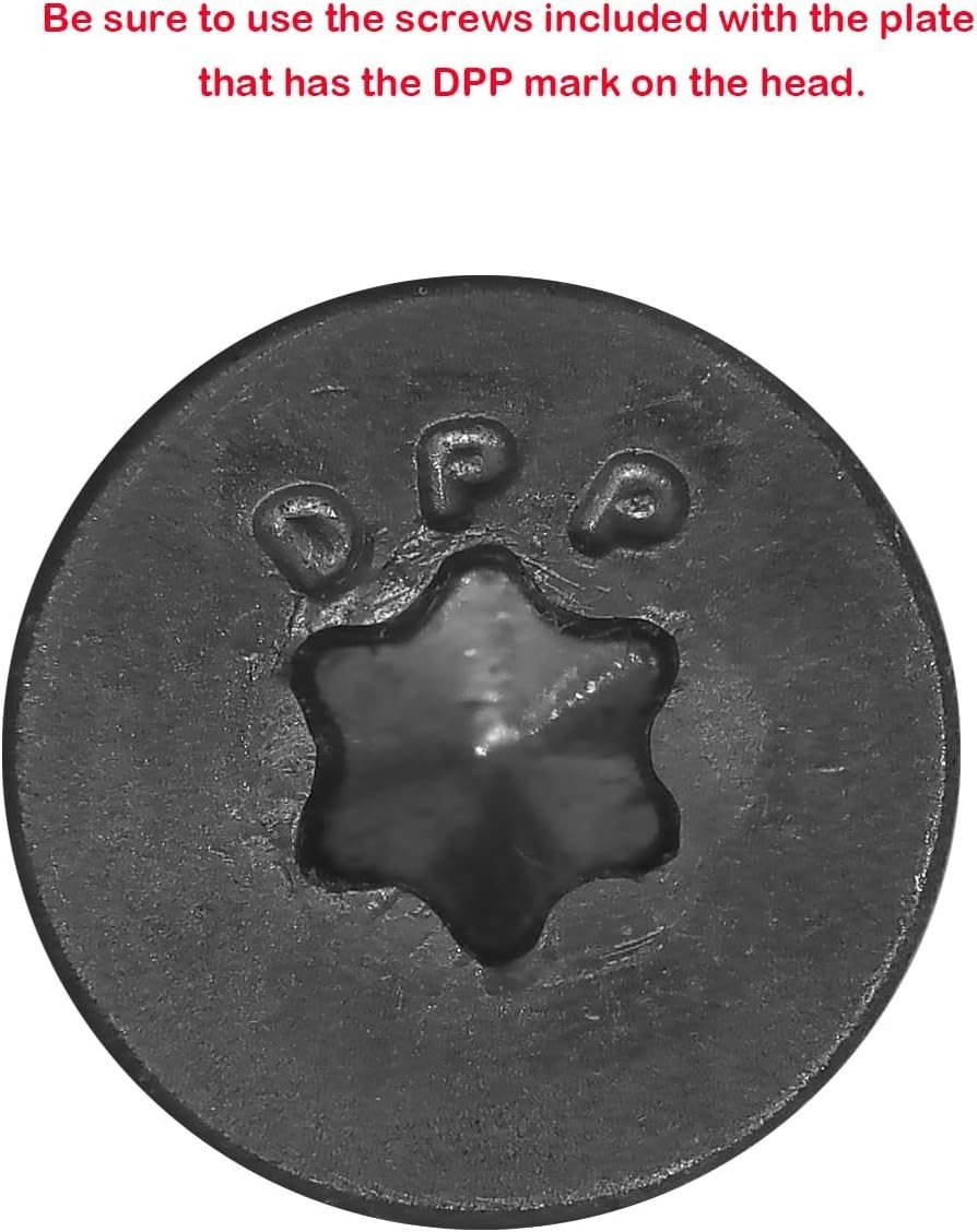 Adapter Plate for Glock 43X/48 MOS Hellcat OSP with M4 Thread Holes and Holosun