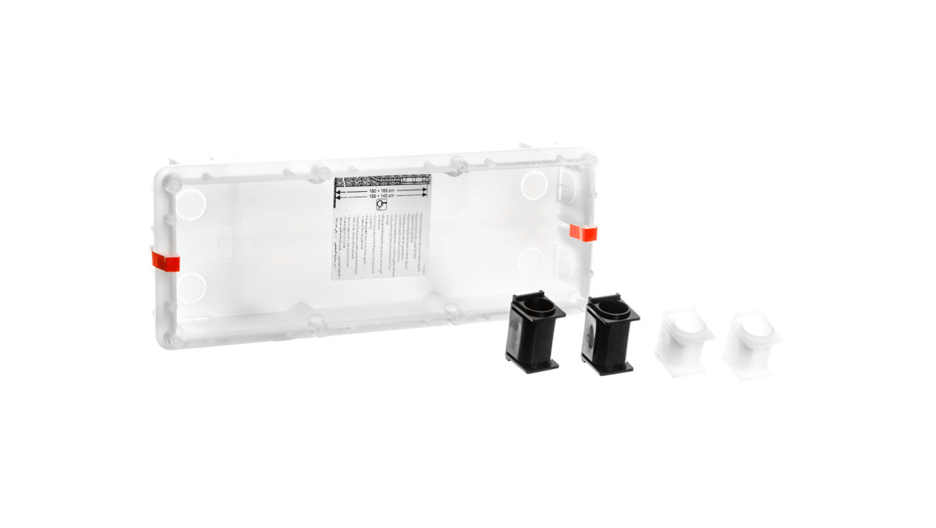 3-module flush-mounted box 17x306x45mm Sfera 350030 /T2UK