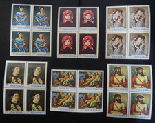 Romania Mi 2666-2671 ** Block of 4, SC 1995-2005 MNH, Painting