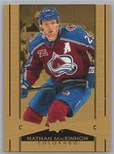 2021-22 Upper Deck Tim Hortons #G-15 Nathan MacKinnon Gold Etchings