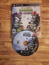 Plants vs Zombies Garden Warfare Sony PlayStation 3 PS3 Game & Case No Manual